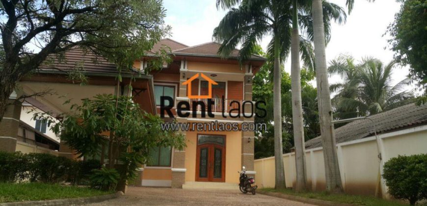 Vientiane modern style house  Near VIS ,PIS for RENT
