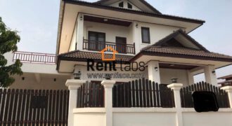 House for rent near Mekong river-Sounmone market( Expats zone )