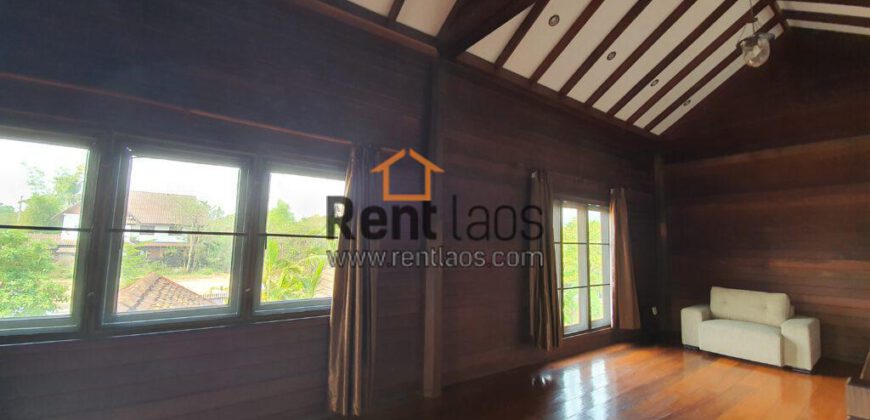 Beautiful Lao style house for RENT Near Chinese Embassy