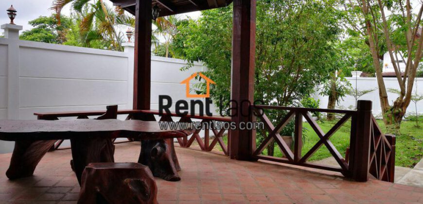Beautiful Lao style house for RENT Near Chinese Embassy