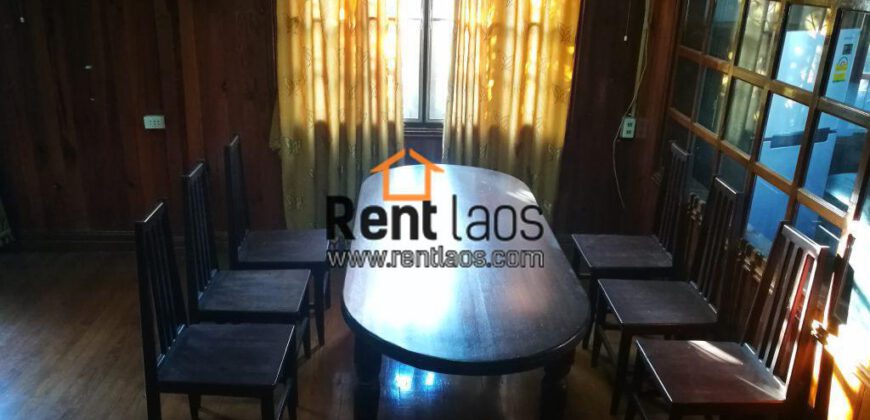 Lao style house near Thai consulate for RENT