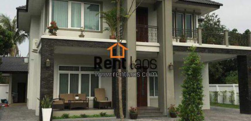 Brand new house for sale near USA embassy (Nong Hai) -ຂາຍຍ້ານປຸກໃຫມ່