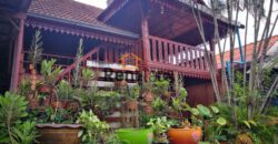 Lao style compound house near 103 hospital,Joma phonthan,PIS for RENT
