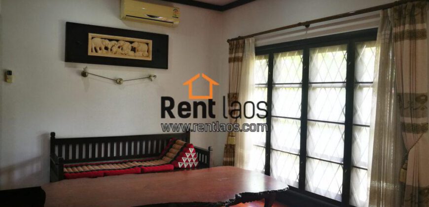 Beautiful Lao-modern style house near PIS,Joma phonthan for RENT