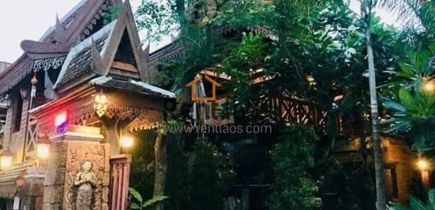 Traditional lao house near city centre for sale