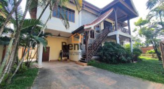 Mekong River view house for rent