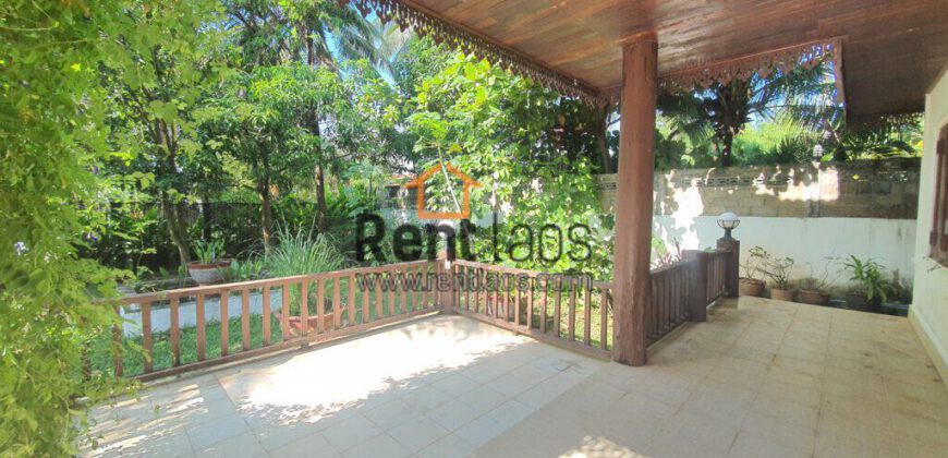 Lao style house near Australia embassy for rent