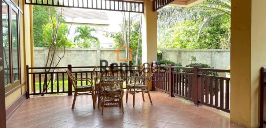 house with swimming pool available now