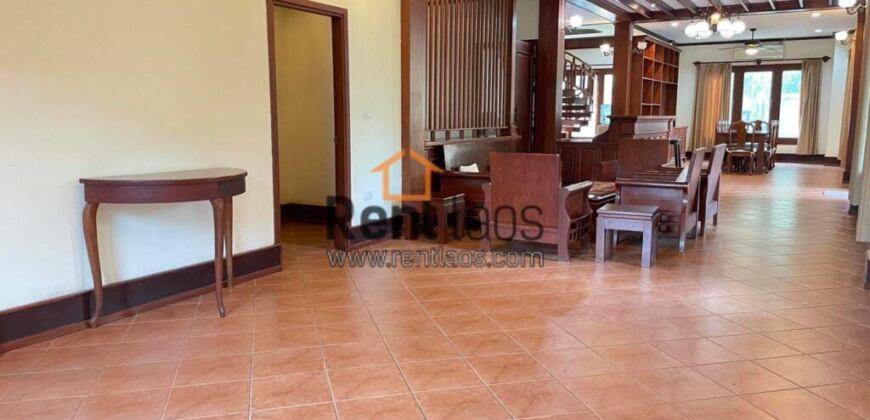 house with swimming pool available now