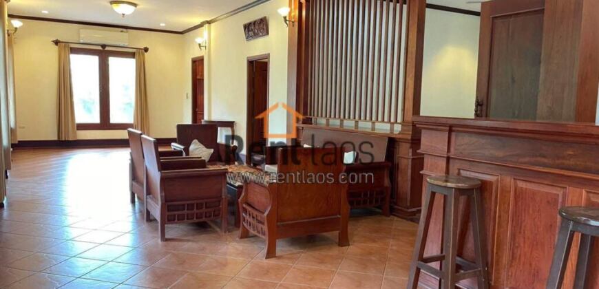 house with swimming pool available now