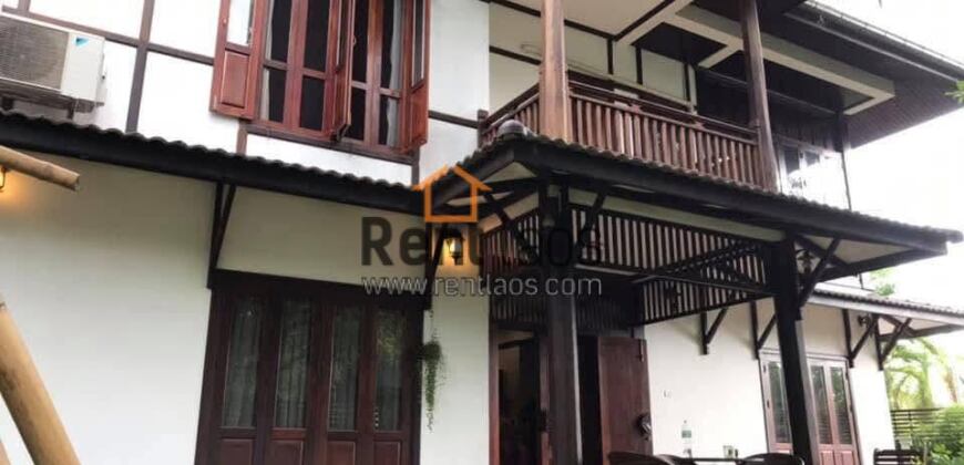 traditional house with lovely garden available