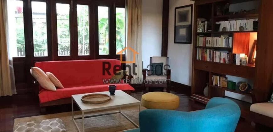 traditional house with lovely garden available