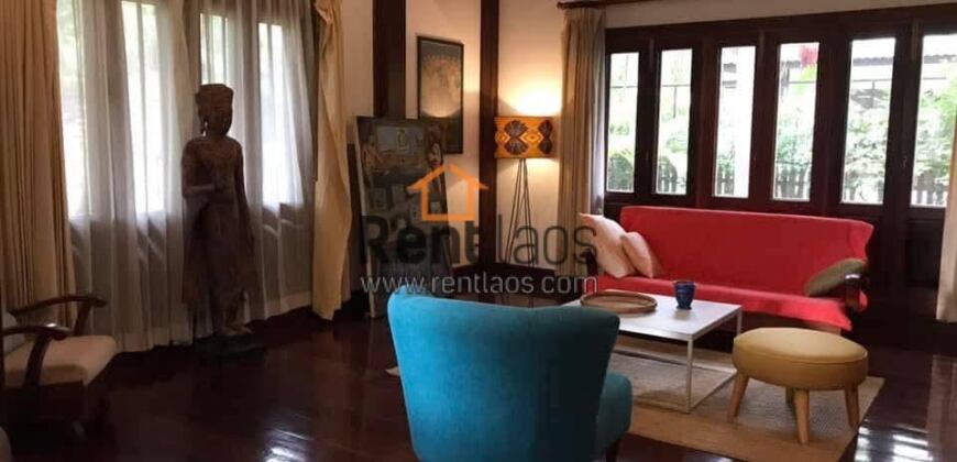 traditional house with lovely garden available