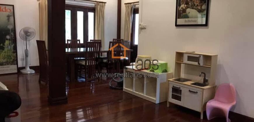 traditional house with lovely garden available