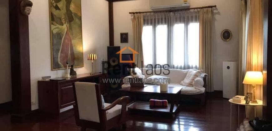 traditional house with lovely garden available