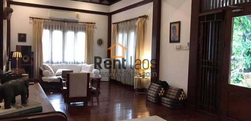 traditional house with lovely garden available