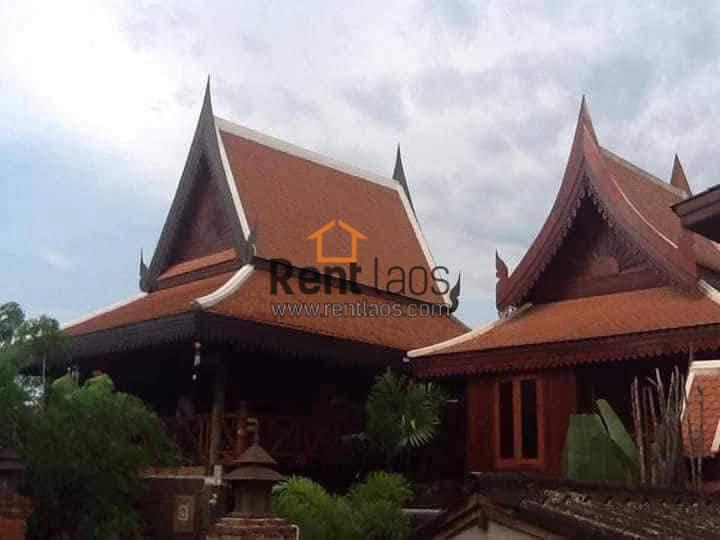 Traditional lao house near city centre for sale RentLaos Property